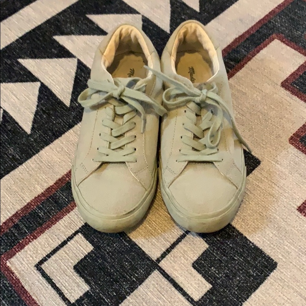 Madewell Sidewalk Low Top Sneakers